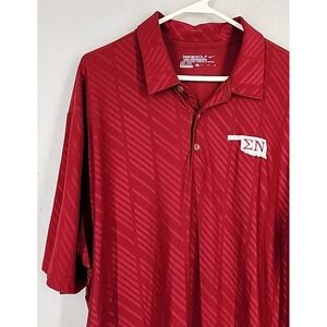 Nike Golf Tour Performance Dri-fit Mens XL Oklahoma Embroidered, Golf‎ Polo